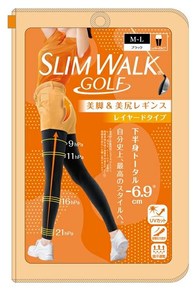 綁腿女士Slim Walk高爾夫Slimwalk高爾夫2024春季 /夏季新高爾夫