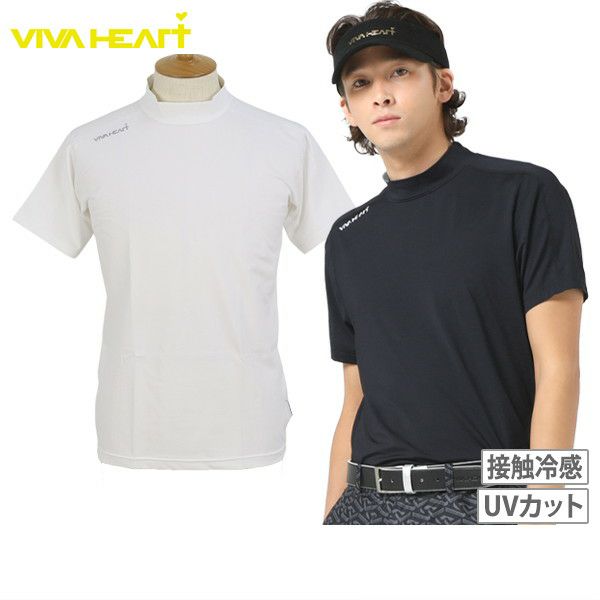 高脖子襯衫男士Viva Heart Viva Heart 2024春季 /夏季新高爾夫服裝