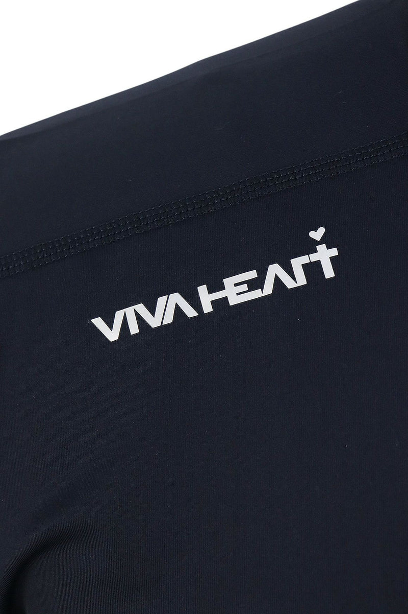 High Neck Shirt Men's Viva Heart VIVA HEART 2024 Spring / Summer New Golf wear