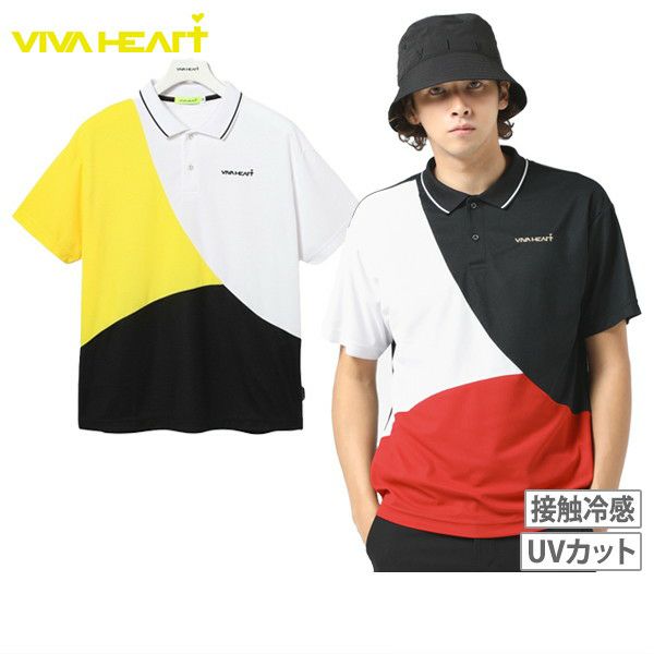 Poro襯衫男士Viva Heart Viva Heart 2024春季 /夏季新高爾夫服裝