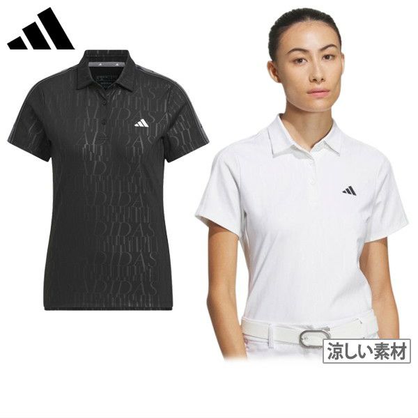 Poro Shirt Ladies Adidas Adidas Golf Adidas Golf Japan Genuine 2024 Spring / Summer New Golf Wear