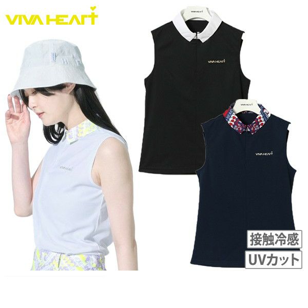 Poro衬衫女士Viva Heart Viva Heart 2024春季 /夏季新高尔夫服装