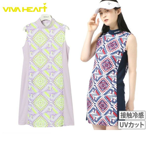 One Piece Ladies Viva Heart VIVA HEART 2024 Spring / Summer New Golf Wear