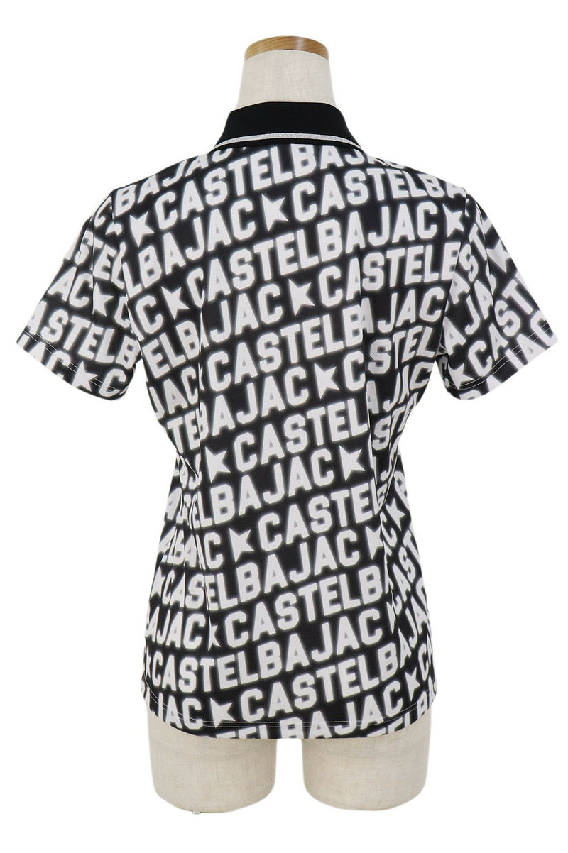 马球衬衫女士Castel Ba Jack Sports Black Castelbajac Sport Black Line 2024春季 /夏季新高尔夫服装