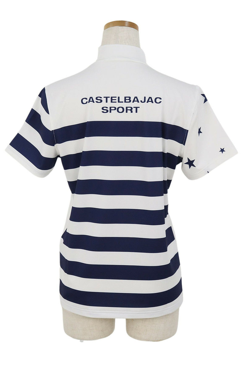 高脖子衬衫女士Castel Ba Jack Sports Castelbajac Sport 2024春季 /夏季新高尔夫服装