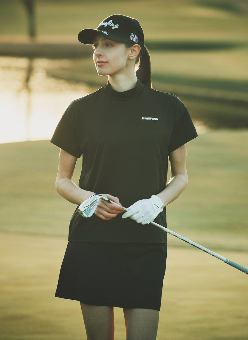 高脖子襯衫女士簡報高爾夫簡報高爾夫2024春夏新高爾夫服裝