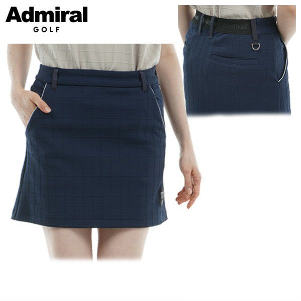 Skirt Ladies Admiral Golf ADMIRAL GOLF Japan Genuine 2024 Spring / Summer New Golf Wear